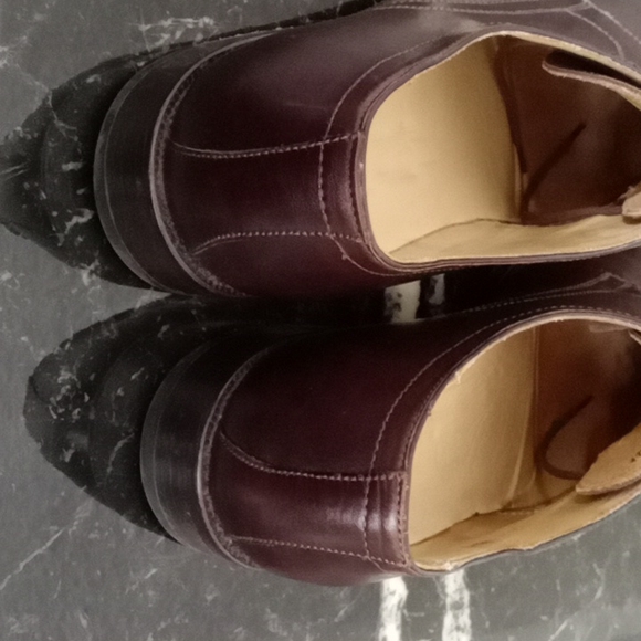 Saks fifth avenue made in Italy espresso calf skin very soft dress shoes - Picture 4 of 6
